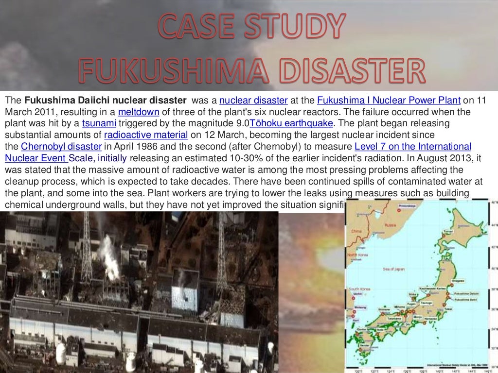 Radioactive pollution in the ocean picture