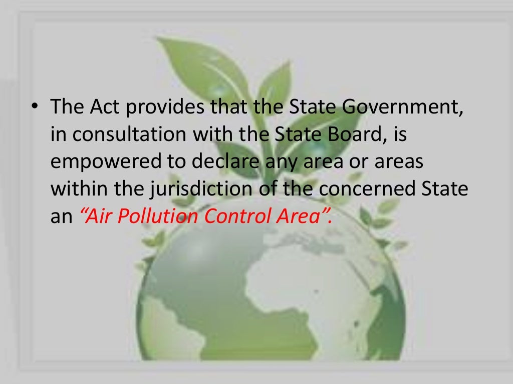 Environment protection act