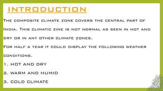 climate analysis all climatic zones of india