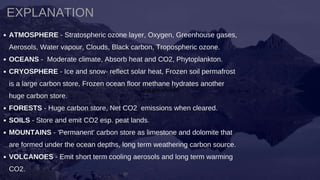 Complex Global Climate System