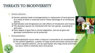 BIODIVERSITY & ITS TYPES | PPTX