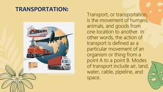 Evs presentation on industries and transport | PPTX