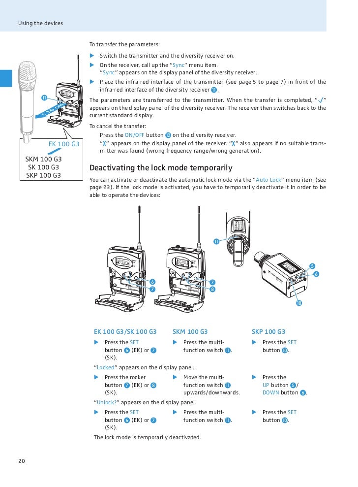 Sennheiser Ew 100 Eng G3