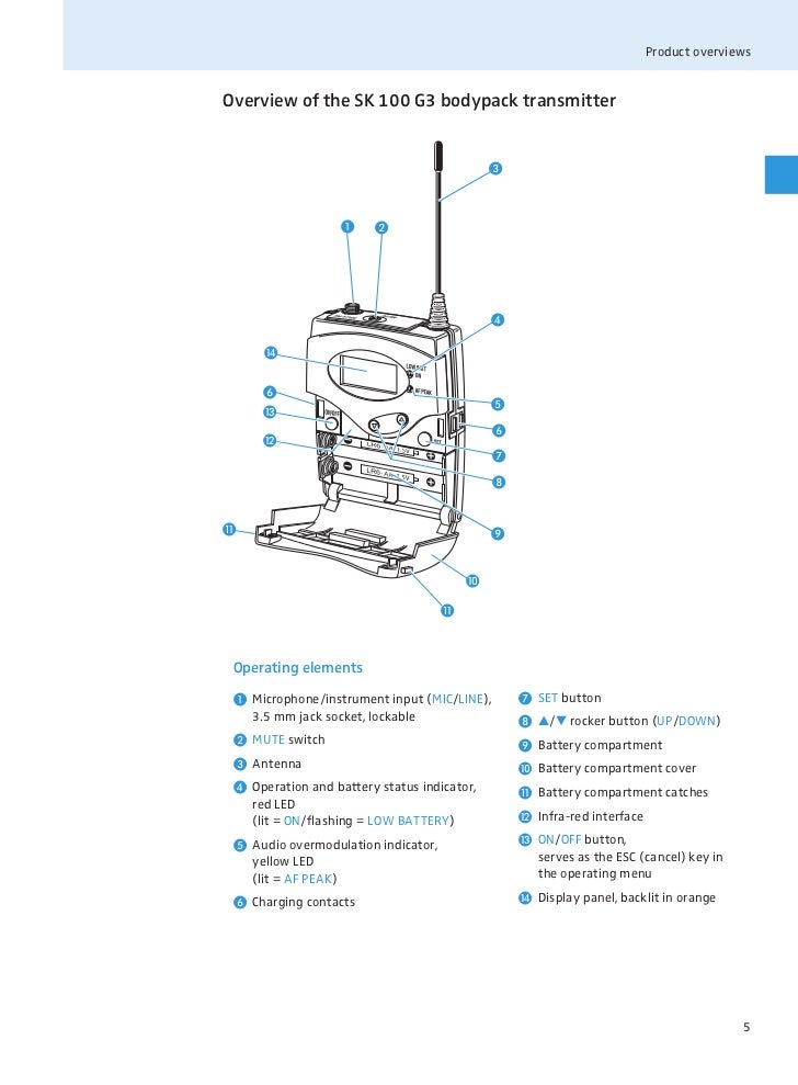 Sennheiser EW-100-ENG-G3