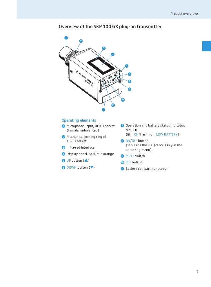 Sennheiser EW-100-ENG-G3