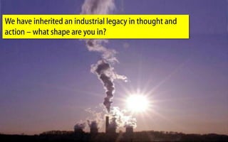 We have inherited an industrial legacy in thought and
  action – what shape are you in?




CPP 12 India July 2010
 