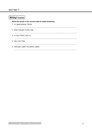 Unit 1 - Test 1 | DOC