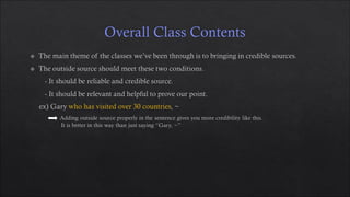 EW2-060 class Review