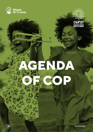 AGENDA
OF COP
 
