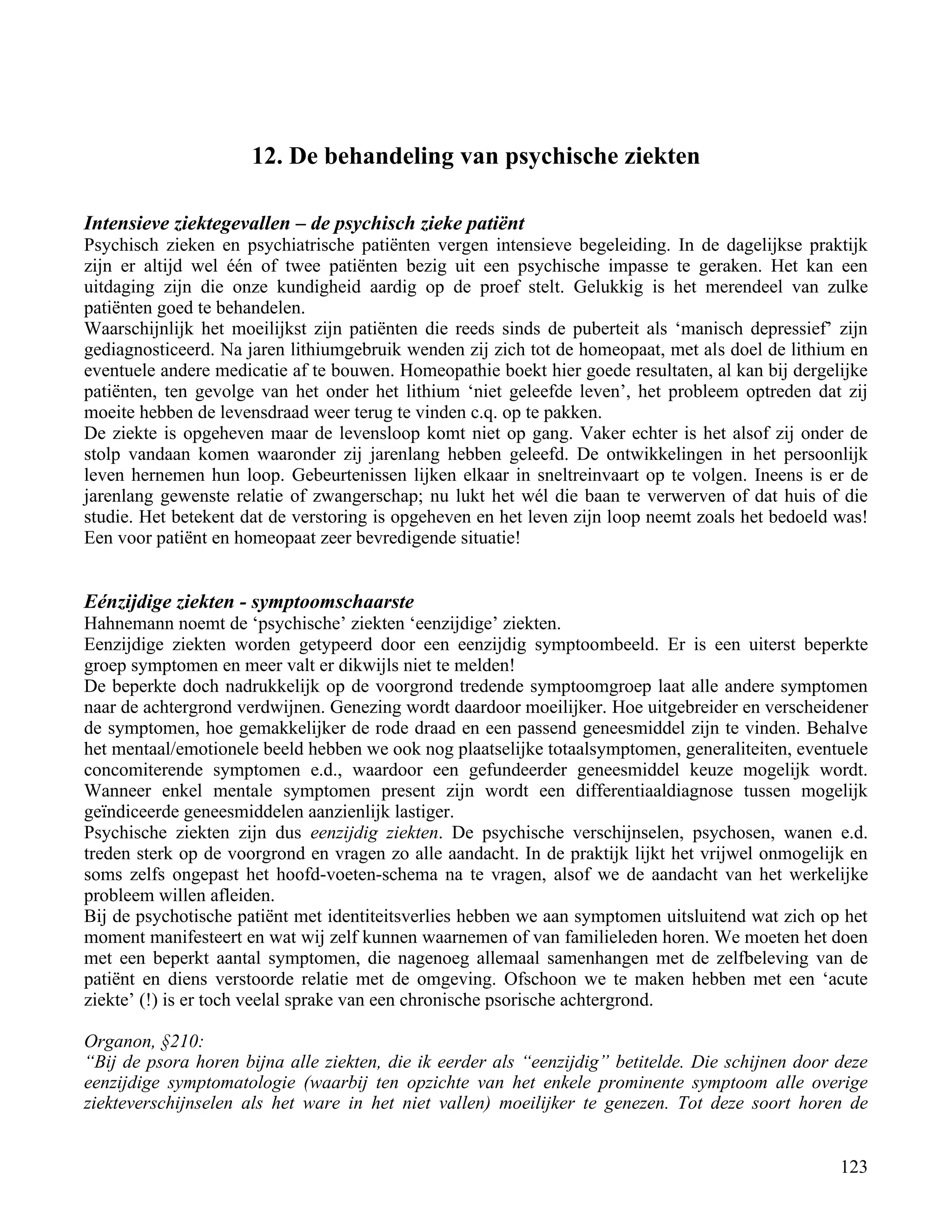 12. De behandeling van psychische ziekten</td></tr><tr><td
class=
