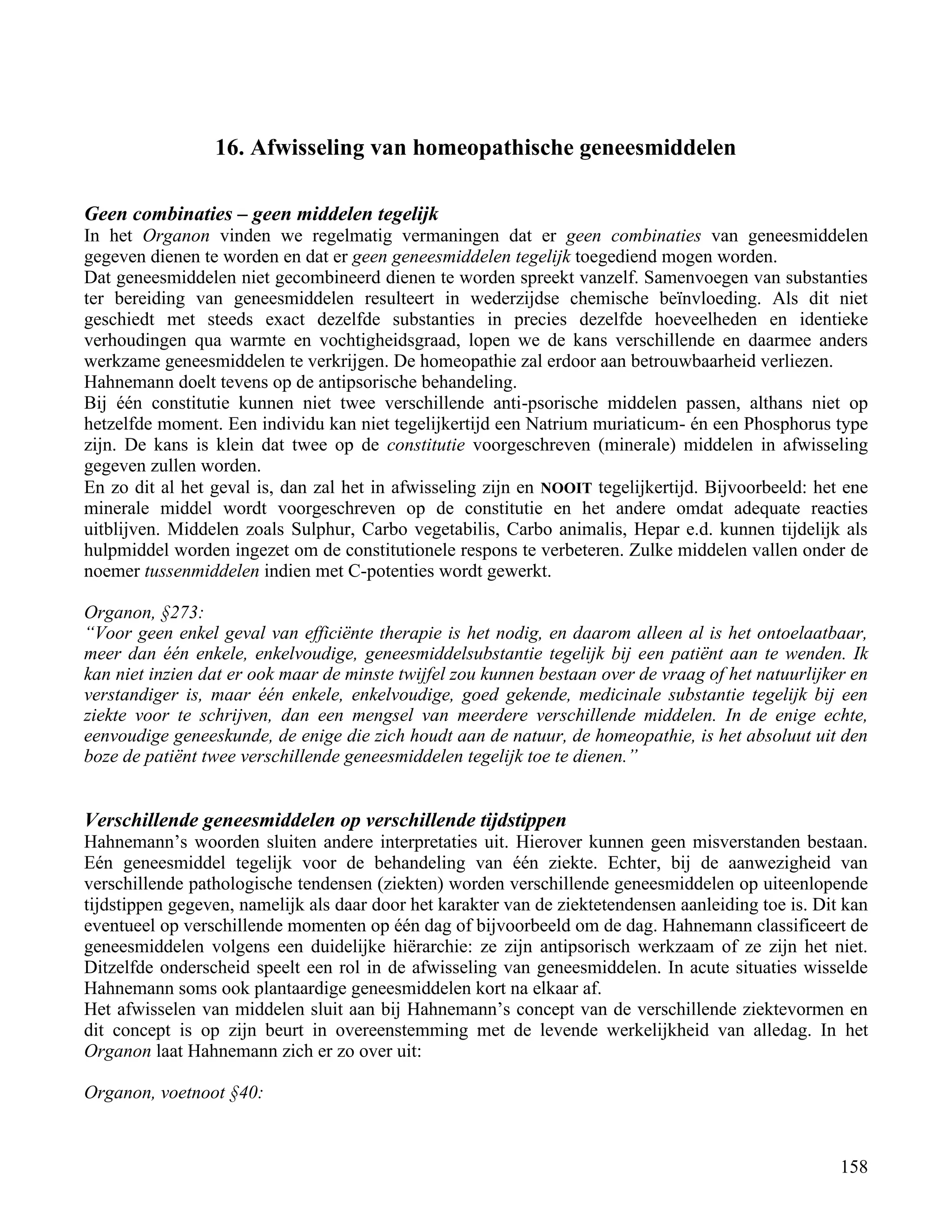 16. Afwisseling van homeopathische geneesmiddelen</td></tr><tr><td
class=