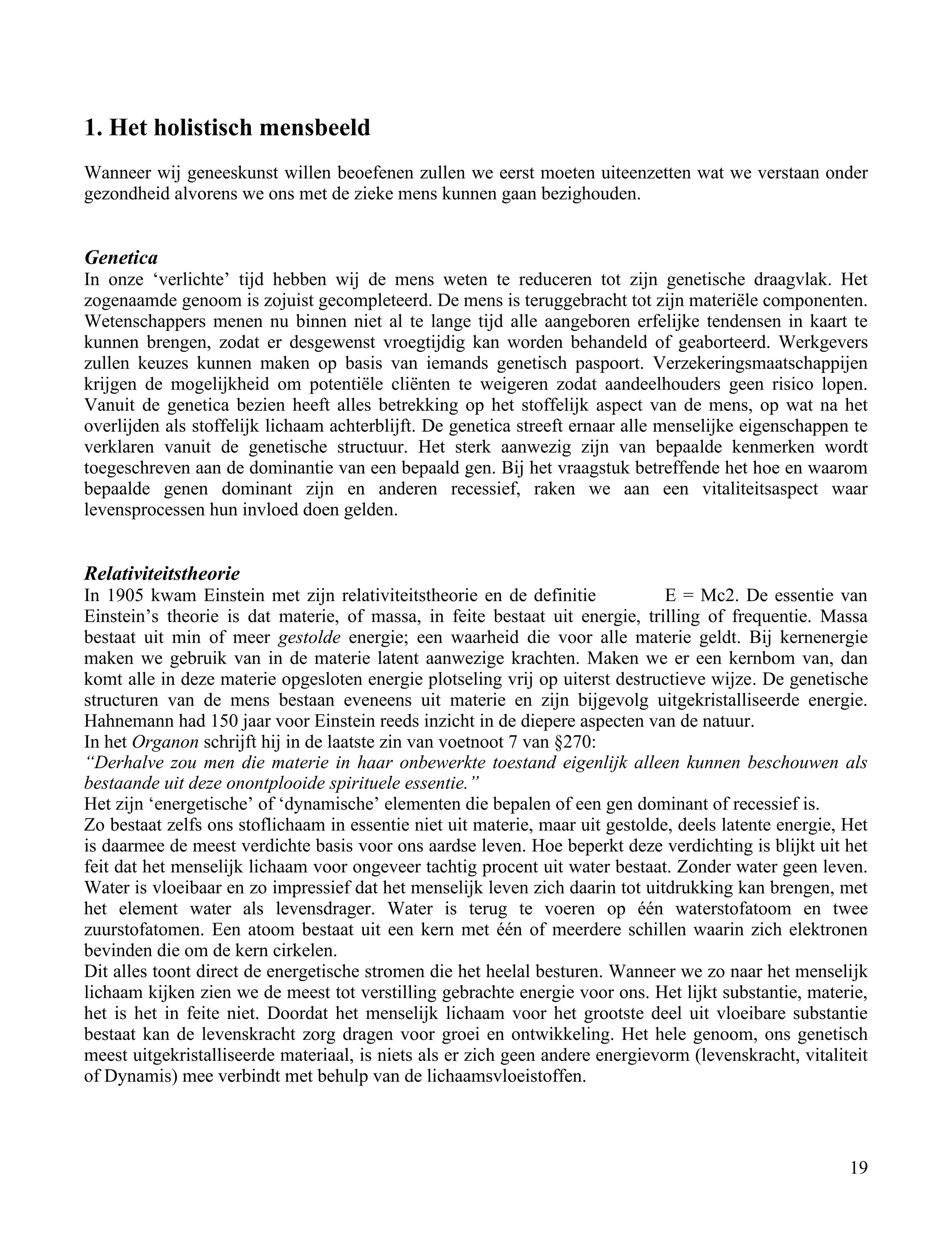 1. Het holistisch mensbeeld</td></tr><tr><td
class=