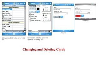 Changing and Deleting Cards 