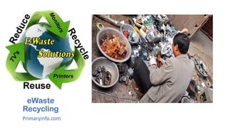 eWaste
Recycling
Primaryinfo.com
 