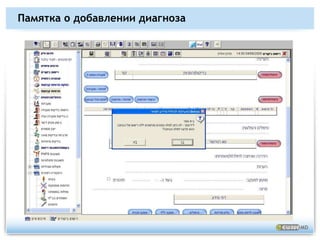 Выписывание рецептаПоставщик получает сообщения и рекомендации по выписыванию рецептов, а также список назначенных ранееВыбор медикамента возможен через список предпочтений, поиском по названию, поиском по дженерикам.Поставщик выписывает рецепт одновременно с просмотром истории болезни пациента