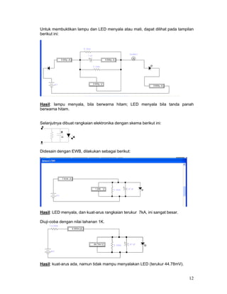 Electronic Work-bench Tutorial | PDF