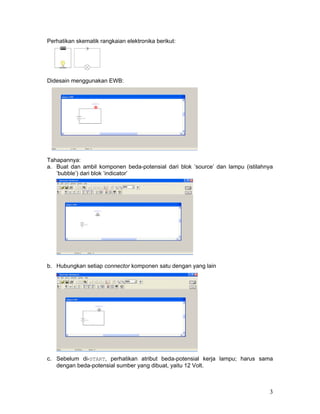 Electronic Work-bench Tutorial | PDF