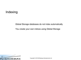 EWD 3 Training Course Part 18: Modelling NoSQL Databases using Global Storage