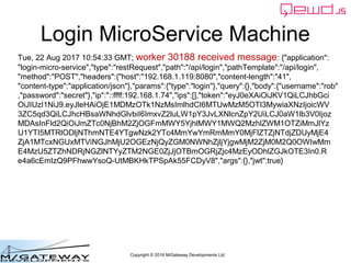Copyright © 2016 M/Gateway Developments Ltd
Login MicroService Machine
Tue, 22 Aug 2017 10:54:33 GMT; worker 30188 receive...