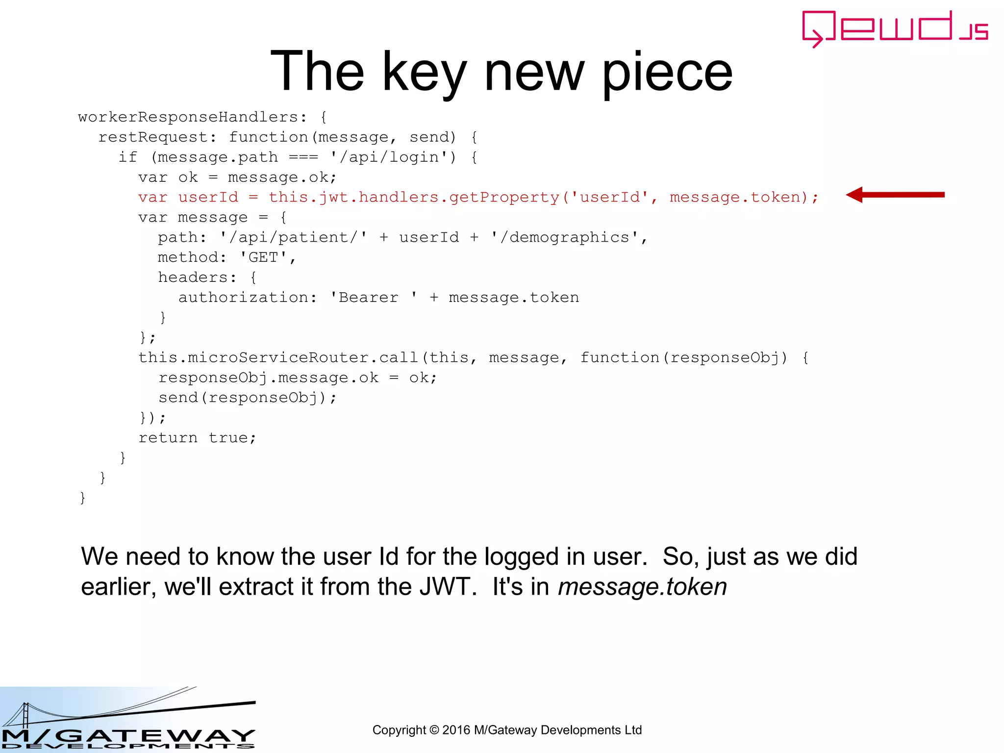 EWD 3 Training Course Part 45: Using QEWD's Advanced MicroService Functionality