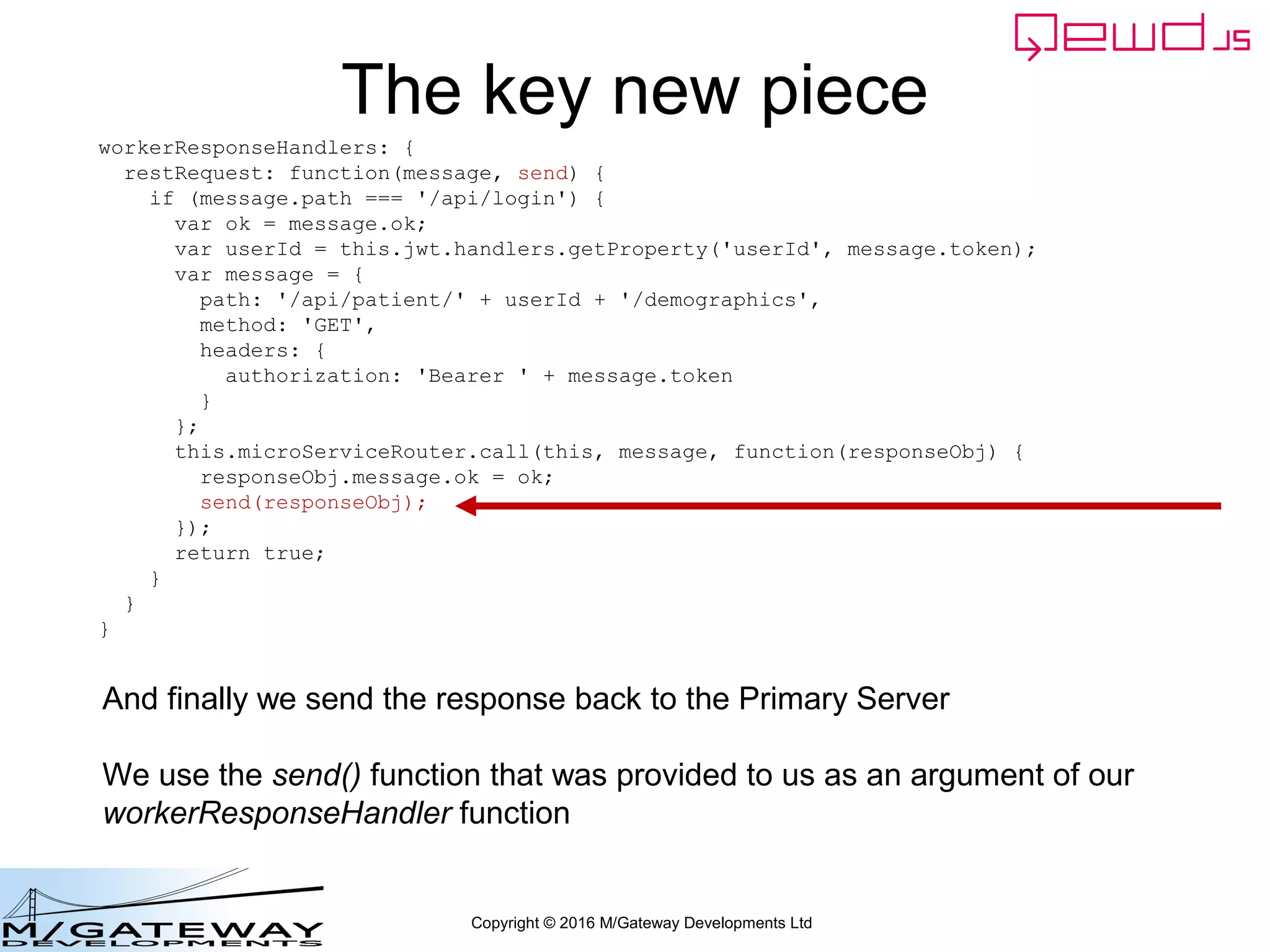 EWD 3 Training Course Part 45: Using QEWD's Advanced MicroService Functionality