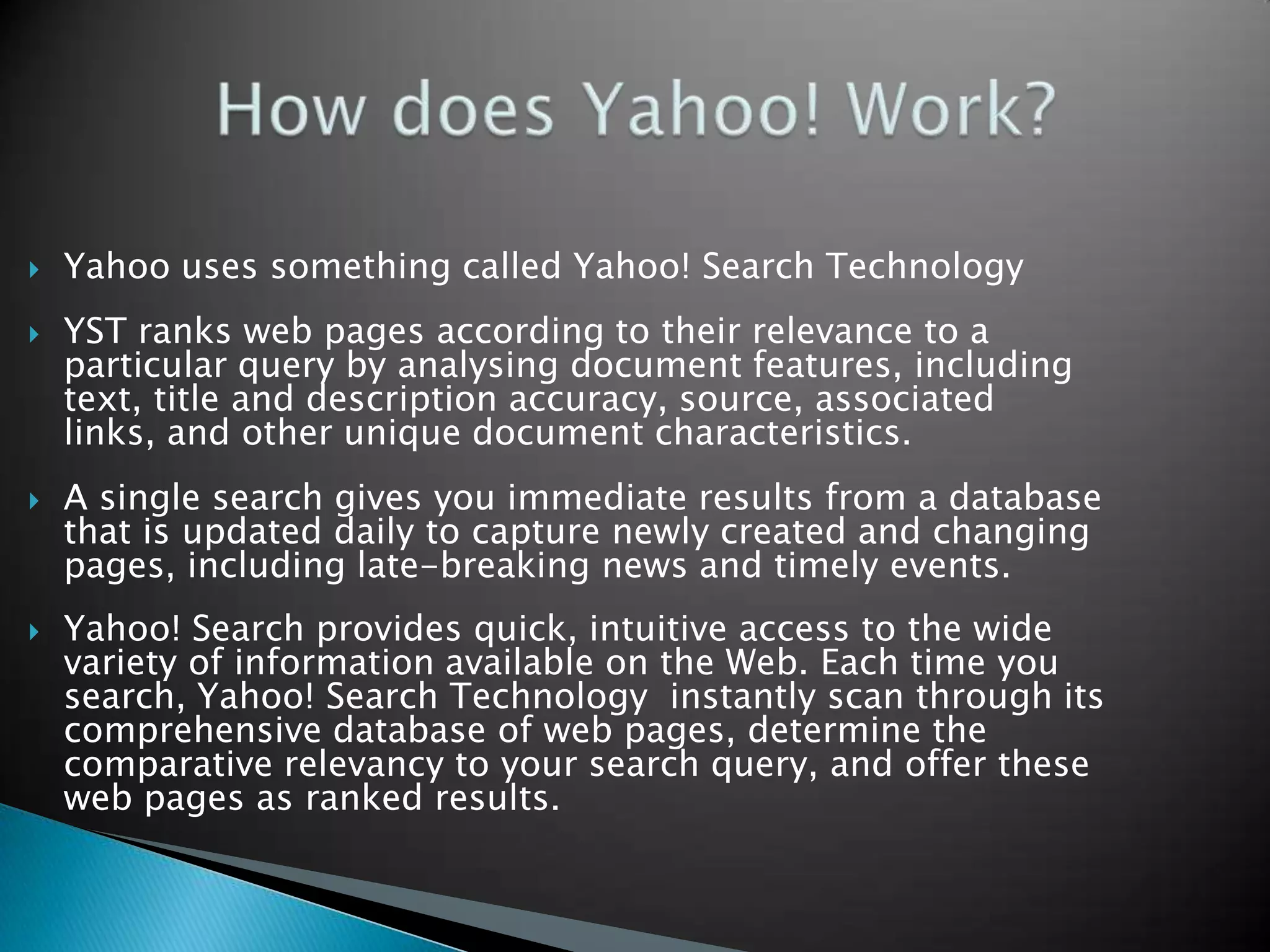 Search Engines Presentation