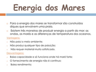 Recursos  Energéticos  Renováveis