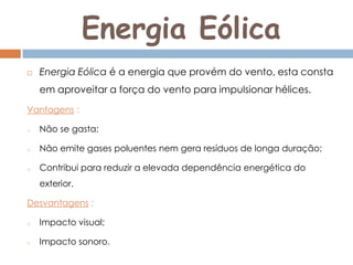 Recursos  Energéticos  Renováveis