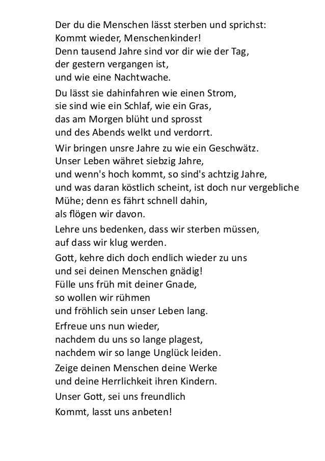 Ewigkeitssontag 2013