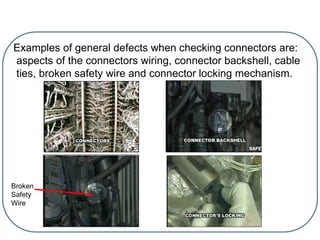 Wire Locking Poor Examples EWIS-Inspection-ppt.pptSXSCDADSDDSDCSDVCDVDCS | PPT
