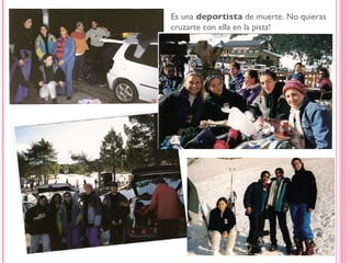 Es una  deportista  de muerte. No quieras cruzarte con ella en la pista! 