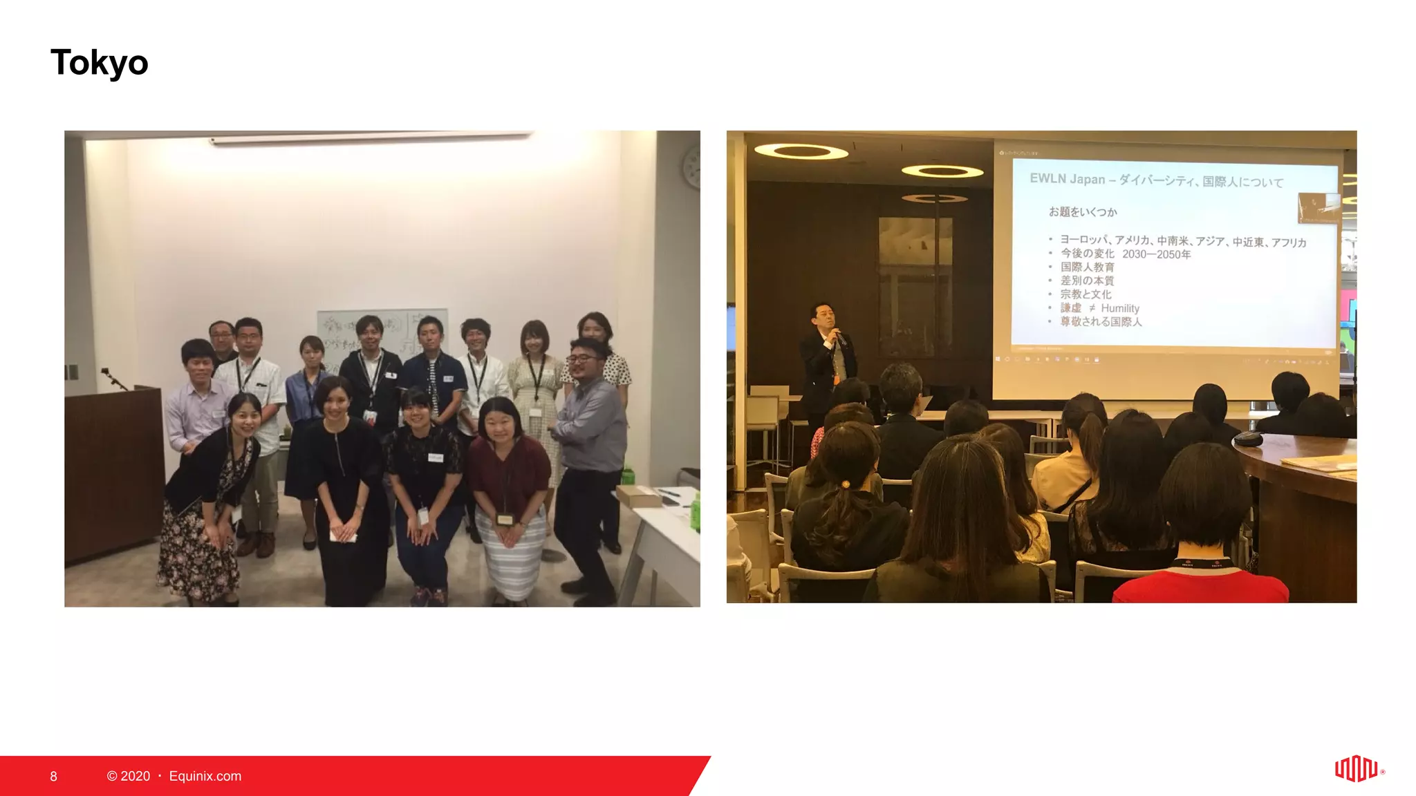 © 2020  Equinix.com8
Tokyo
 