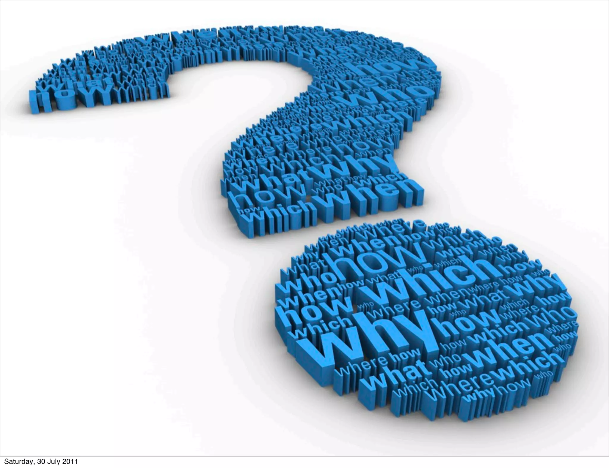 Saturday, 30 July 2011
 