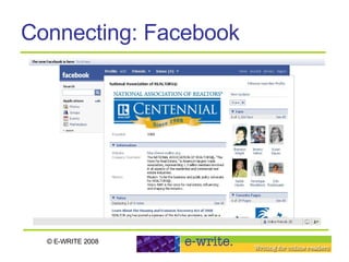 Connecting: Facebook 