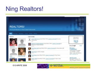Ning Realtors! 