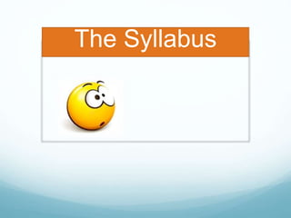 The Syllabus
 
