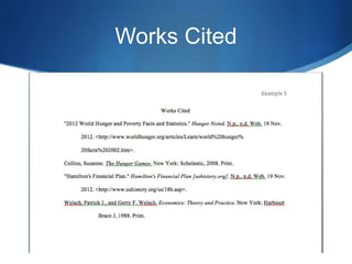 Works Cited
 