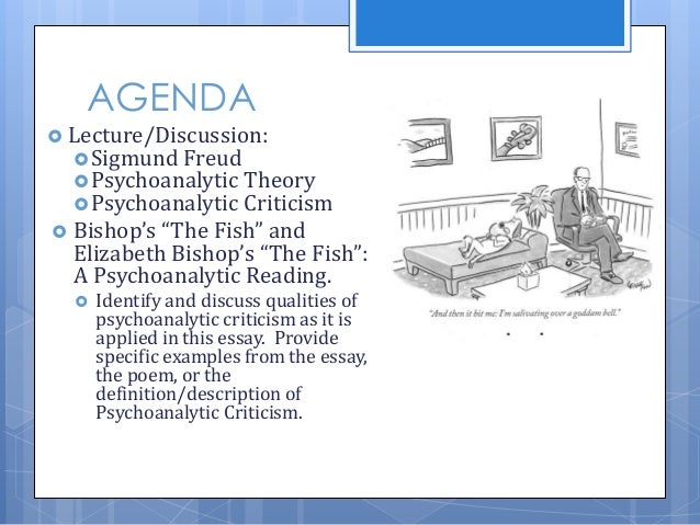Psychoanalytic criticism essay
