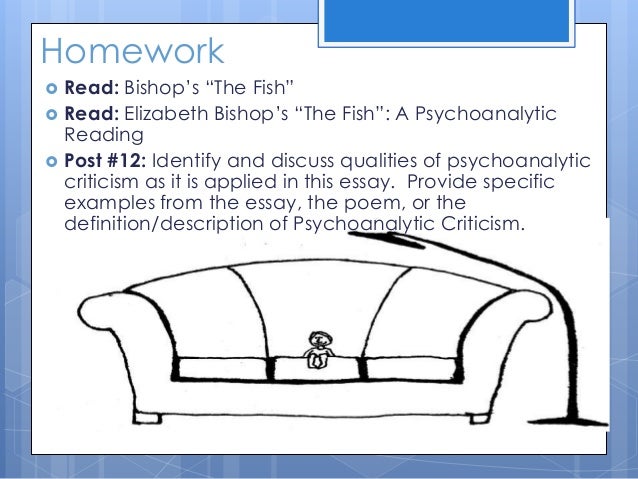 a glimpse at the fish in elizabeth bishops poem Write an essay on the appeal of elizabeth bishop’s poetry elizabeth bishop’s poetry is as the fish can be compared to bishop and be seen to symbolize. a glimpse at the fish in elizabeth bishops poem Write an essay on the appeal of elizabeth bishop’s poetry elizabeth bishop’s poetry is as the fish can be compared to bishop and be seen to symbolize.