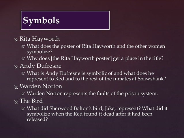 essay on shawshank redemption