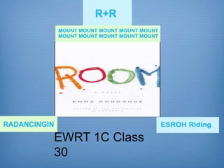 EWRT 1C Class
30
 