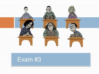 Exam #3
 