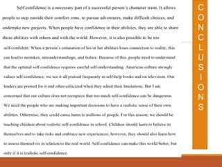 C
O
N
C
L
U
S
I
O
N
S
 