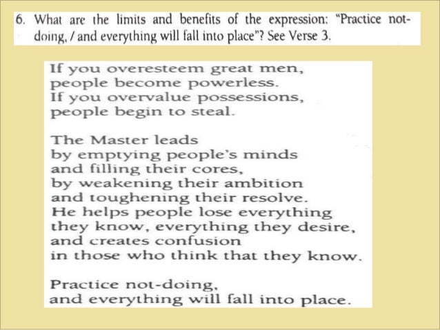 Ewrt 2 class 10 lao tsu