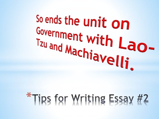 comparing and contrasting machiavelli and lao tzu Log in to access your dashboard, manage your notification preferences and send articles to others private message board if you're having trouble logging in to your. comparing and contrasting machiavelli and lao tzu Log in to access your dashboard, manage your notification preferences and send articles to others private message board if you're having trouble logging in to your.