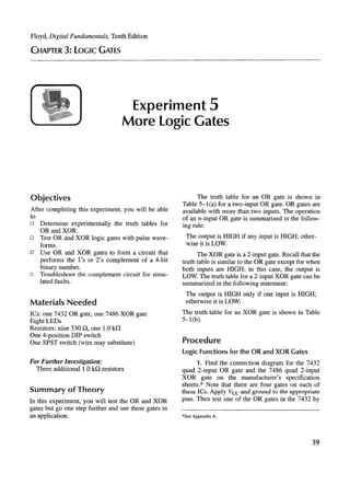 Ex 5 more logic gate