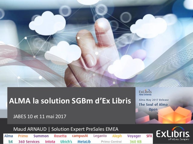 Jabes 2017 Alma La Solution Sgbm Dex Libris