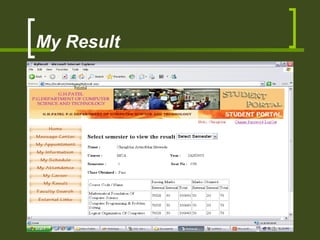 My Result
 