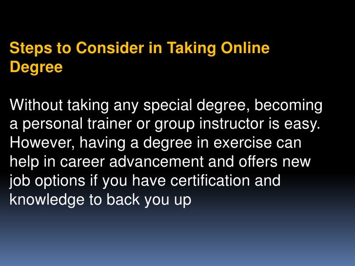 what can i do with an exercise science degree