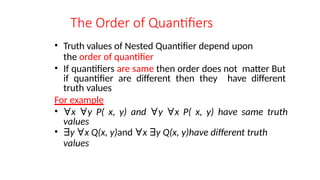 Ex 1.5 Nested Quantifiers.pptxd dnsnsnndj | PPT